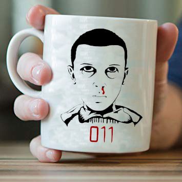 Mug de Porcelana + decoración  a doble cara 11